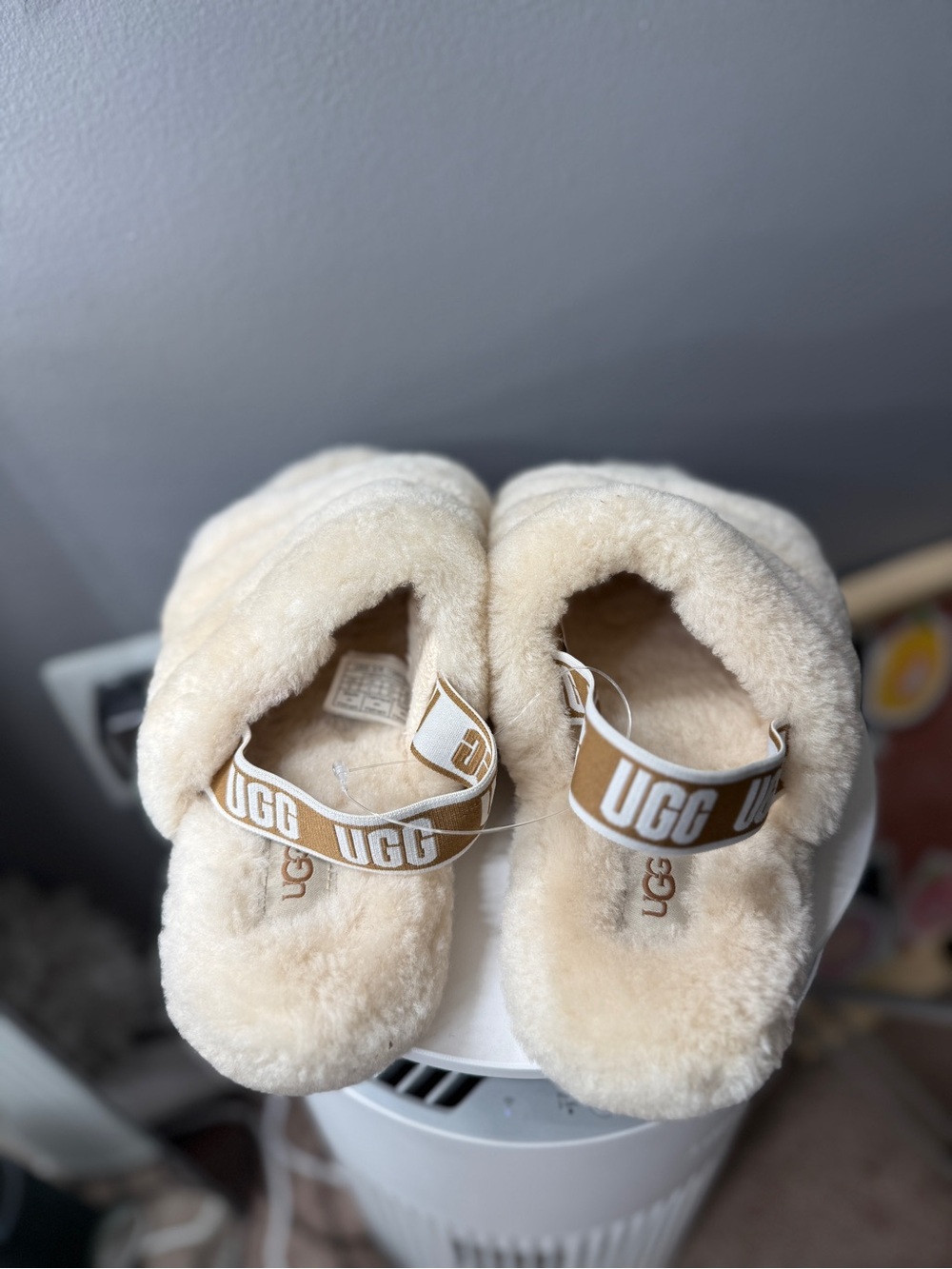 UGG Fluff Yeah Slide natural / sea salt - Picture 3 of 6